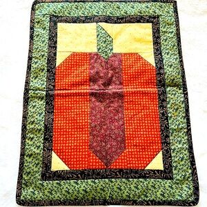 New Handmade Quilted Centerpiece 19”x25”